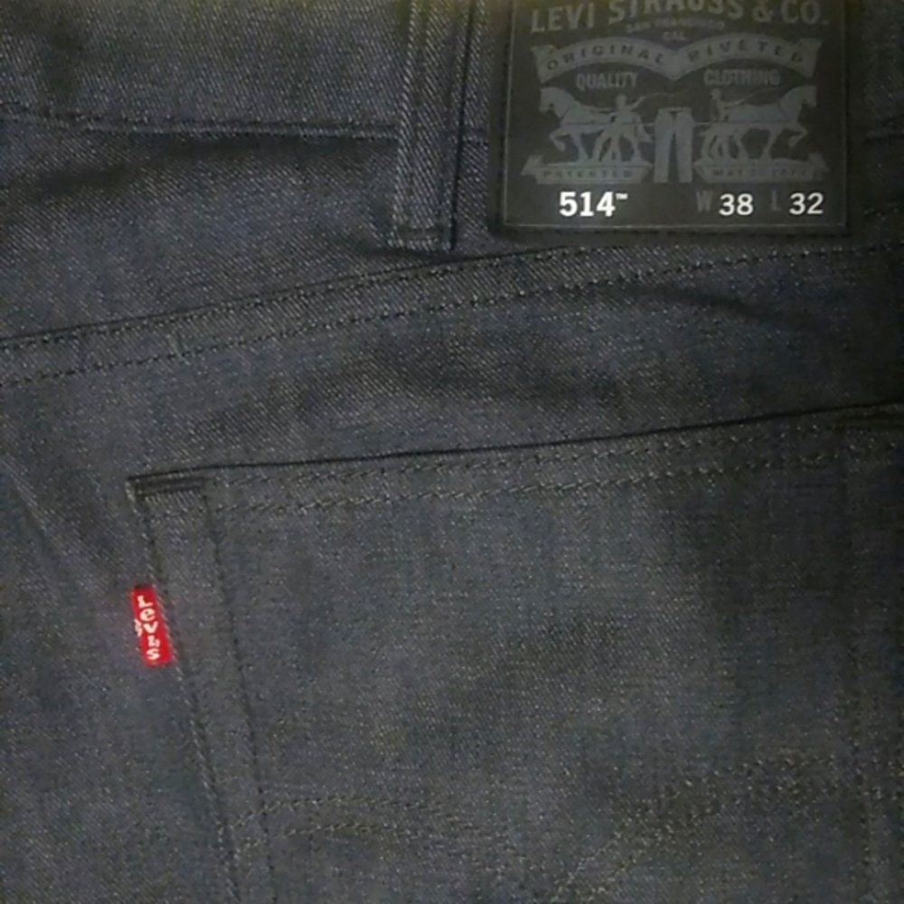 Gray Levi's 514 38x32